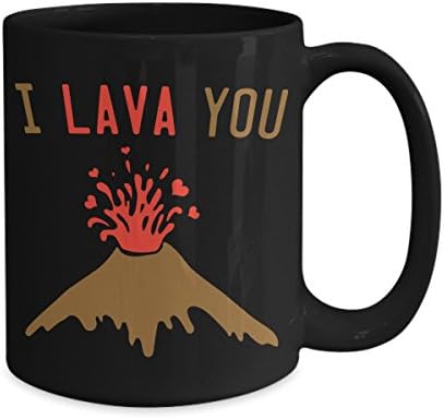 I Lava You Funny Volcano Pun Coffee Mug