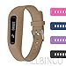 Buckle Bracelet for Fitbit One - Adjustable Wristband and Wristwatch Style - Fitbit One Silicone Replacement Secure Band with Chrome Watch Clasp and Fastener Buckle - Fix the Tracker Fall Off Problem