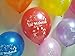 Eid Mubarak Latex Balloons (Assorted Metallic Colors, Pack of 20) (20)