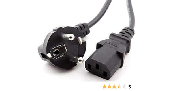CARGADOR ESP Cable de Alimentacion Luz Red Corriente SCHUKO ...