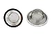 2.75'' Diameter Mesh 304 Stainless Steel Sink Strainer Hair Catcher Stopper Bathtub Shower Drain Hole Filter (2Pack)