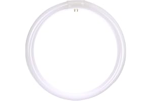 Sunlite 41430 FC12T9/WW T9 Round Fluorescent Circline Lamp, 32 Watts, 2600 Lumens, 3000K Warm White, RoHS Compliant, G10Q 4-Pin Base, 1 Pack