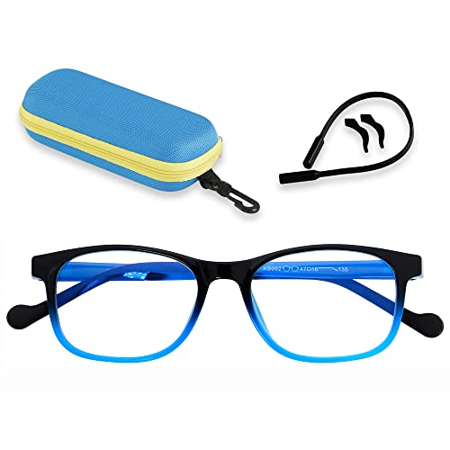 ANDWOOD Blue Light Glasses Kids Girls Boys