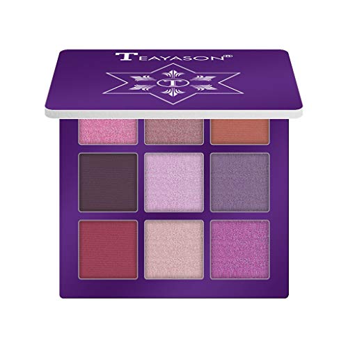 VICCKI Cosmetic Matte Eyeshadow Cream Makeup Palette Shimmer Set 9 Colors Eyeshadow