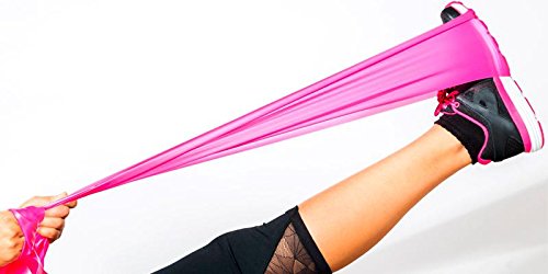 Pilates Yoga Workout Aerobics Stretch Resistance Tensile Band (Light)
