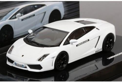 LAMBORGHINI GALLARDO LP 560-4 in White LAMBORGHINI ACADEMY Model Car in 1:43 Scale by Minichamps