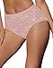 Bali Women's Lace 'N Smooth Firm Control Shapewear Brief DF8L14, in The Navy, X-Large