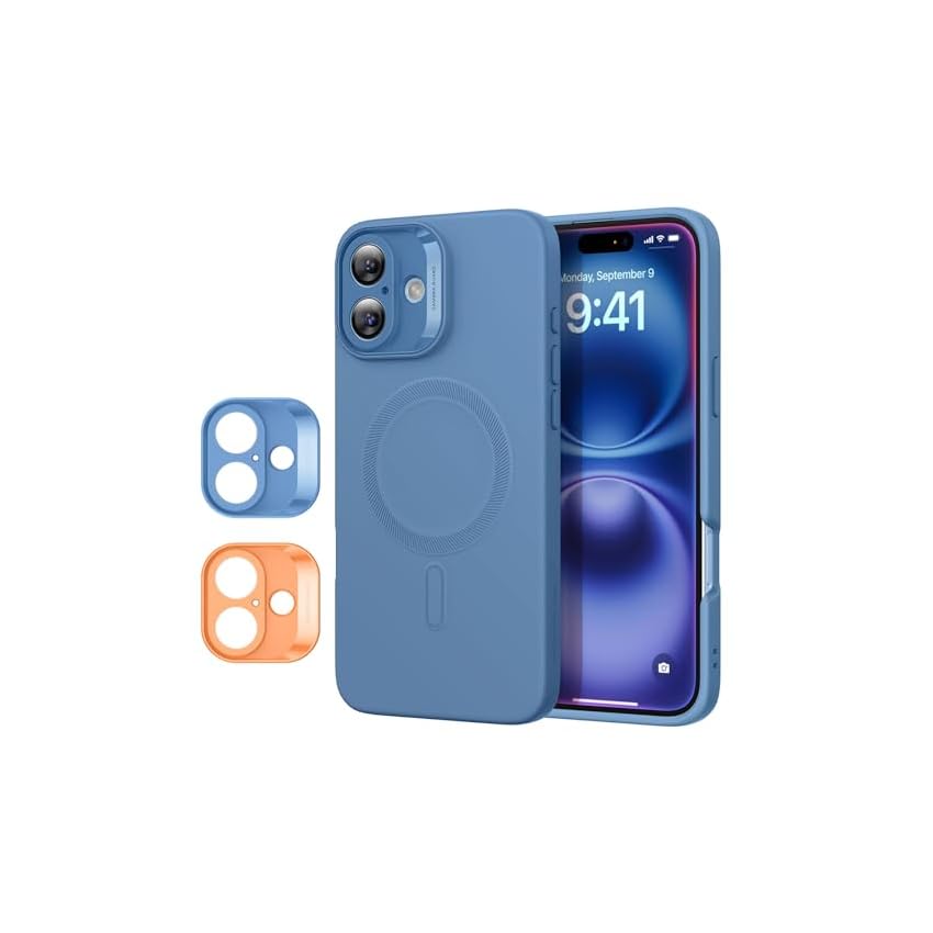 ESR Custodia con MagSafe per iPhone 16 Plus, Supporta la ricarica magnetica