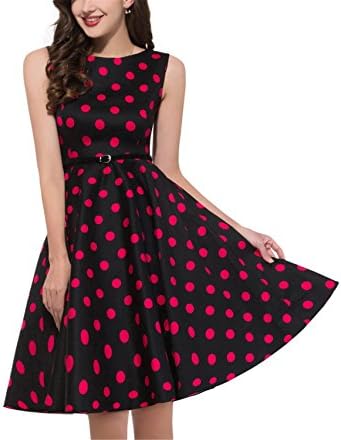 Rising ON Women Summer Dress 2017 plus size clothing Audrey hepburn Floral robe Retro Swing Casual 50s Vintage Rockabilly Dresses Vestidos 50s vintage dress 9 XXXL