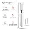 JIANNZT-Eye-Massager-Wand-Sonic-Vibration-Electric-Eye-Massage-with-Heat-for-Dark-Circles-Puffiness-and-Eye-Fatigue-USB-Rechargeable-Eye-Roller-Skin-Care-Beauty-Tool-White JIANNZT Eye Massager Wand, Sonic Vibration Electric Eye Massage with Heat for Dark Circles, Puffiness and Eye Fatigue…