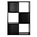 Giantex Black 6-Cube Organizer Storage Shelf Bookcase Home Office