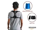 Posture Corrector for Men & Women – Premium Orthopedic Clavicle Brace for Shoulder, Neck and Back Support – Comfortable Straightener with Adjustable Straps to Prevent Slouching