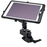 Universal Tablet Clamp-on Mount for Boat Cockpit Helm. The Best Fully Adjustable Heavy Duty Tablet Holder with Anodized Aluminum Ball Joints.&nbsp; Great for Boating, Outdoors, Industrial.