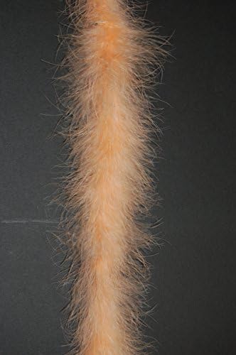 Marabou Feather Boa 2 Yards Long (72") 22 Grams (Peach)