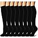 Laite Hebe Compression Socks For Women& Men circulation(8 Pairs),Socks-Best for Running,Sports,Hiking,Flight travel,Pregnancy