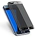 Samsung Galaxy S6 Edge Privacy Tempered Glass Screen Protector ,Toptrade Premium Privacy Anti-Spy 3D Tempered Glass [9H Hardness] [Anti-Scratch] Screen Protector for Samsung Galaxy S6 Edge (Black)