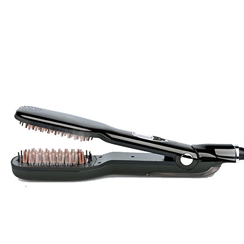 PERFECT BEAUTY Ironing Brush Steam Brush, Black, Standard