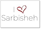 I Love Sarbisheh, fridge magnet
