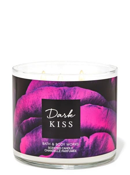 Bath & Body Works 3-Wick Scented Candle Dark Kiss