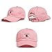 FGSS Unisex Rose Embroidered Adjustable Strapback Dad Hat Baseball Cap Mutiple Colors