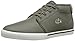 Lacoste Men’s Ampthill Chukka Sneakers,Khk/Off White leather,9 M US