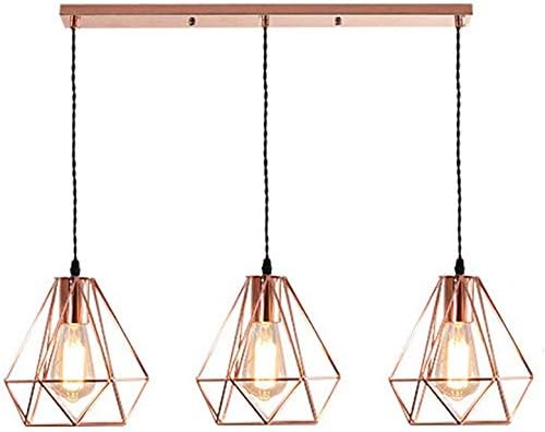 rose gold dining room light