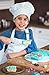 Handstand Kitchen Under The Sea 7-Piece Mermaid Tail Shaped Real Cake Baking Set with Recipies