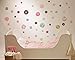 TOARTi Donut Decal Nursery Decal Christmas Decorations Home Decorations, 48 Count