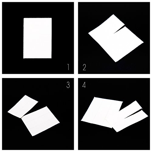 Clear Hanging File Tabs With White Inserts - 2 Inch Filing Labels For Office Organization, 50 Pack