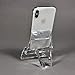 COM.TOP - Acrylic Cell Phone Holder, Mobile Phone Stand, Tablet Stand | Office Supplies, Stationery Organizer, Desk Accessories - Clear