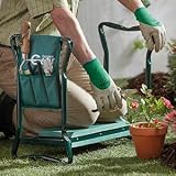 Garden Gear Folding Garden Kneeler Seat Stool with Tool Bag 3 in 1 view 2