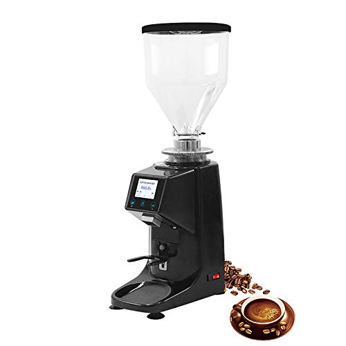 HWHSZ KaffeemüHle, Professionelle Elektrische Kommerzielle KaffeemüHle, Quantitative Espresso-KaffeebohnenmüHle, 1,5 L…