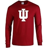 J2 Sport IU Indiana University Hoosiers Long Sleeve T-Shirt NCAA Apparel Unisex