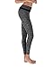 Yoga Reflex Women's Ankle-length Running Workout Yoga Pants- Zipper Pocket