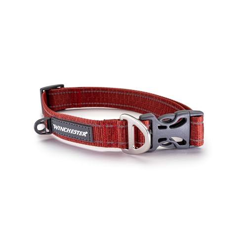 Winchester Pet Signature Ombre Dog Collar Ketchup, S