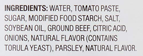 image for Amazon Brand - Happy Belly Meat-Flavored Pasta Sauce, 24 oz (Pack of 6