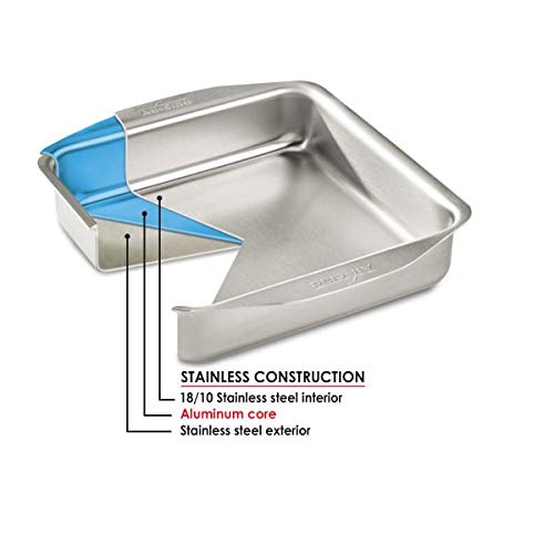 Bakeware All Clad Stainless Steel Baking Sheet All-Clad D3 3-Ply
