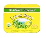 St. Claire's Organic Candy, Lemon Tarts, 1.5 Ounce (Pack of 6)