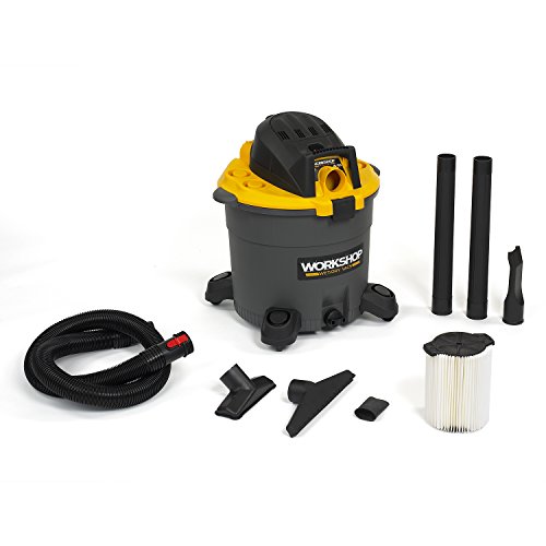 UPC 648846100111, WORKSHOP Wet Dry Vac WS1600VA High Capacity Wet Dry Vacuum Cleaner, 16-Gallon Shop Vacuum Cleaner, 6.5 Peak HP Wet And Dry Vacuum