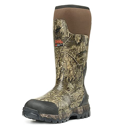 8 Fans Hunting Boots for Women,100 Waterproof Insulated 17''Rubber