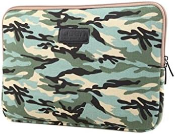 Laptop Sleeve,TECHKOO 10-15.6 Inch Notebook Soft Case Bag Bohemian Style Canvas Fabric for Laptop / Notebook Computer / Macbook Air / Macbook Pro/Tablets (13 Inches,Elephant Painting Red)