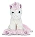 Bearington Collection Lil’ Dreamer Cuddly Unicorn Plush - 8-Inch White & Pink - Soft & Huggable Pastel Unicorn Stuffed Animal for Girls Age 6