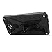 Zizo Static Series Compatible with LG X Charge Case Military Grade Drop Tested with Built in Kickstand LG X Power 2 LV7 Case Black