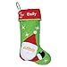 DIBSIES Personalized Quilted Christmas Stocking (Santa)