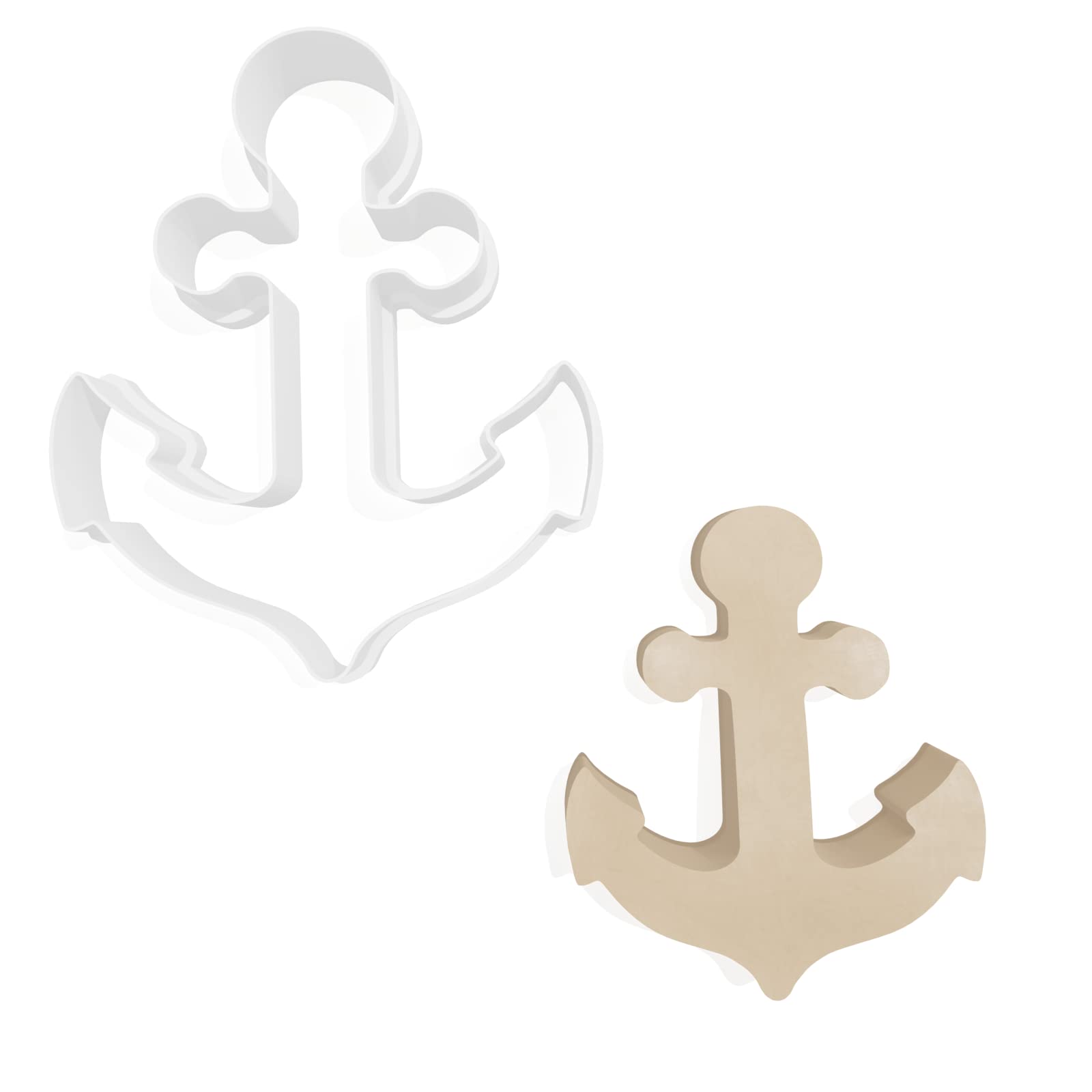 Ship Anchor Cookie Cutter - 3 Sizes