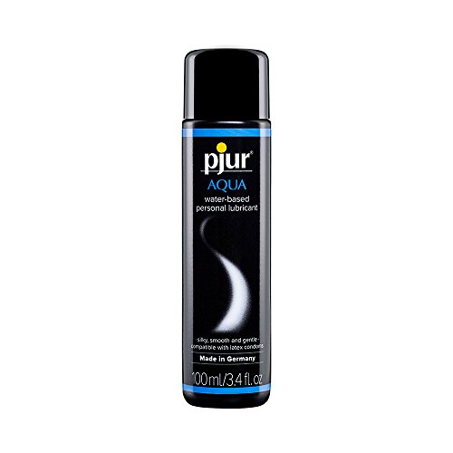 Pjur Aqua Premium Water-Based Personal Lubricant 3.4 Fluid Ounce / 100 Milliliter