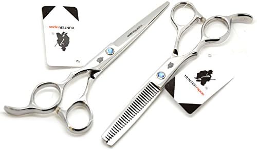 HUNTERrapoo6" Right hand using hair cutting scissors for professoinal hairdress salons