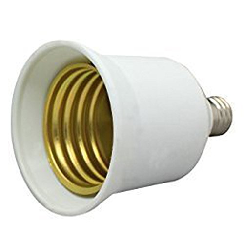 E11 to E26/E27 Male E11 Female E26/E27 Light Sockets, Light Bulb Socket
