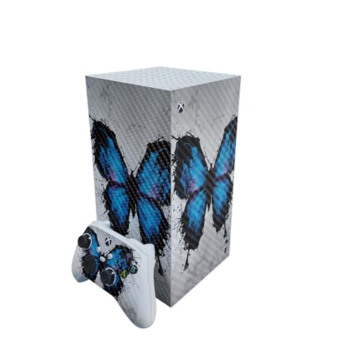 Carbon Fiber Gaming Skin Compatible with Microsoft Xbox Series X Digital Editio…