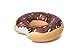 BigMouth Inc. Chocolate Donut Pool Float, Funny Inflatable Vinyl Summer Pool or Beach Toy, Patch Kit Included, Giant Swim Tube, Fun Summer Toy
